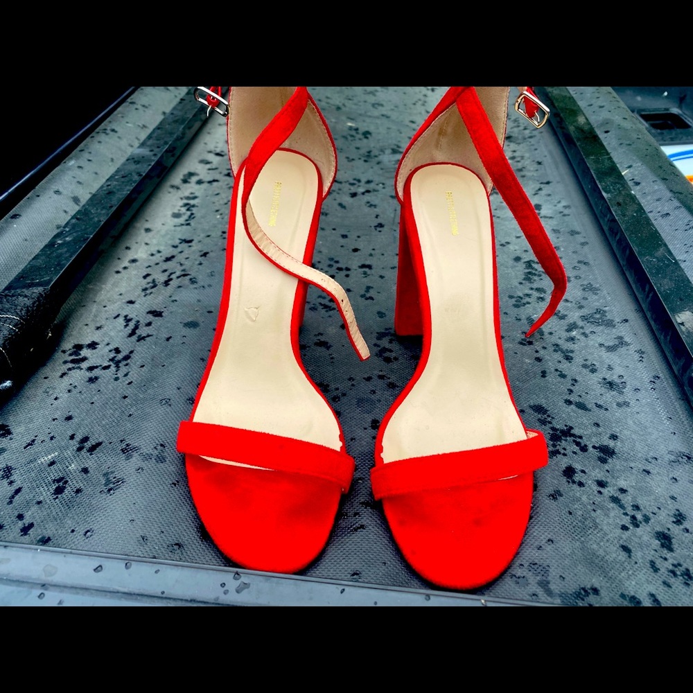 Red heels from PrettyLitteThing